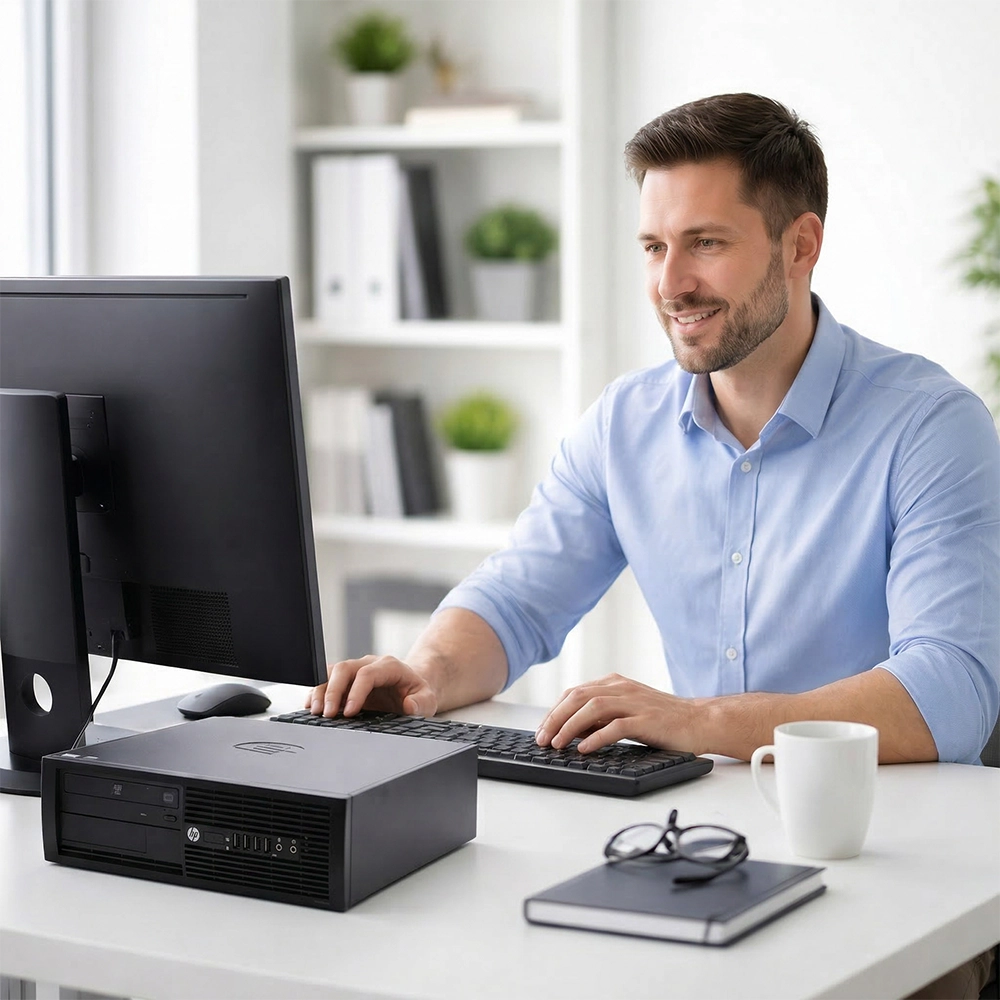 HP Compaq Pro 4300 SFF i7-3770s 8GB / 1TB HDD