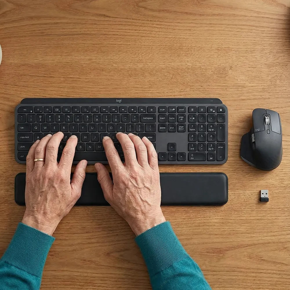 Logitech MX Keys S Keyboard and Mouse Combo