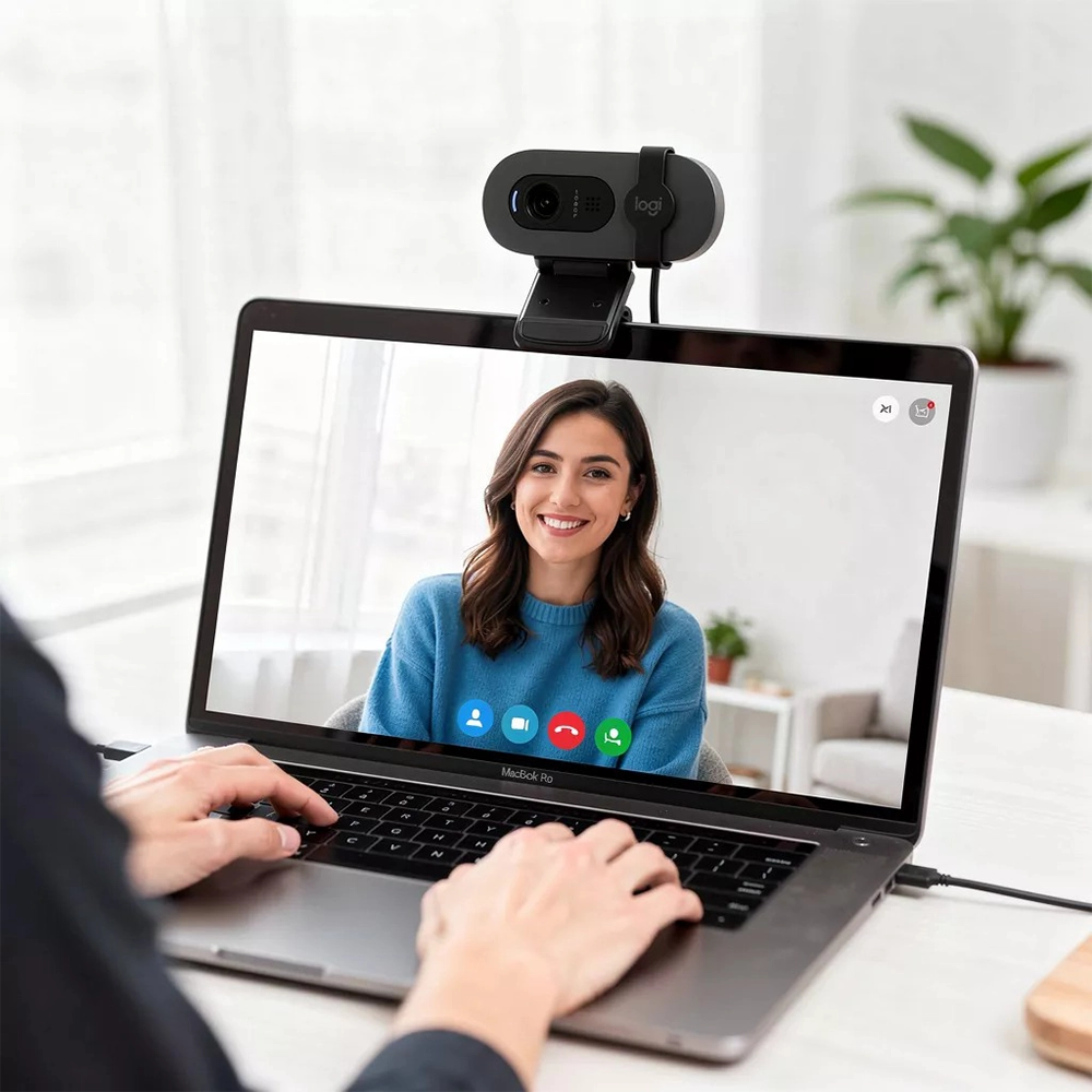 Logitech Brio 100 Full HD 1080p webcam