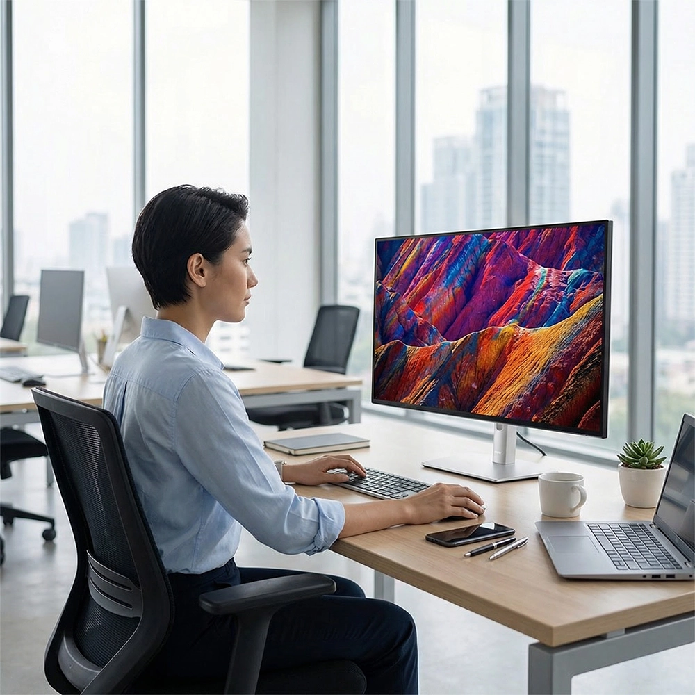 Dell UltraSharp monitor (27″, QHD)