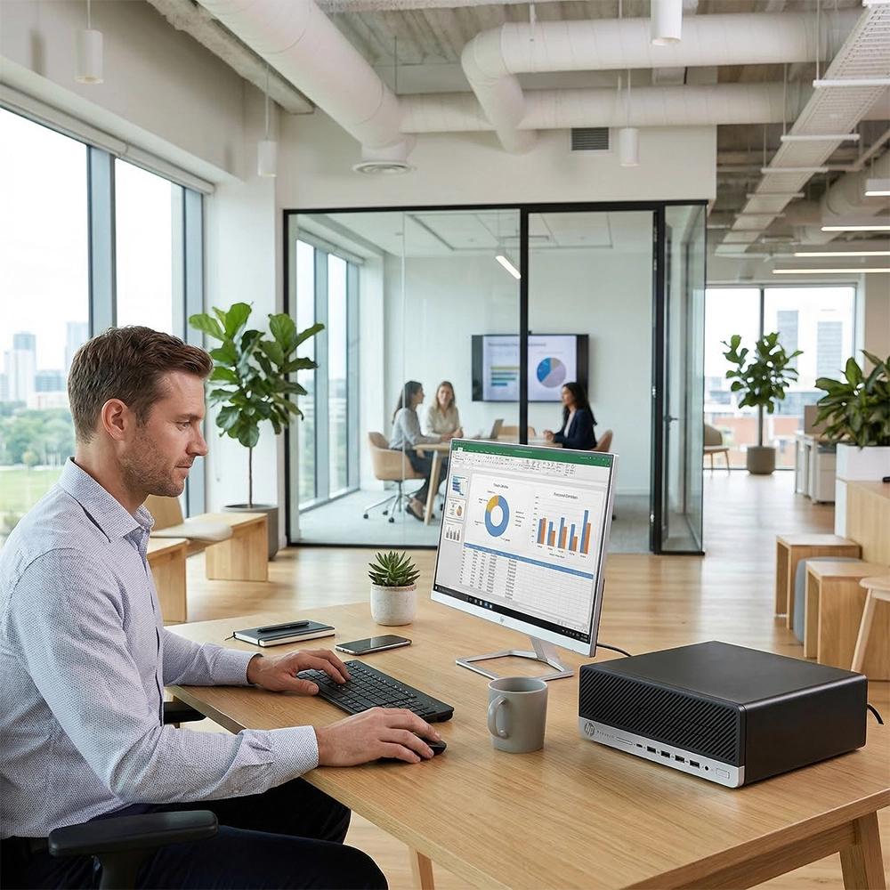 HP ProDesk 600 G3 SFF i5-7500 8GB / 512GB SSD