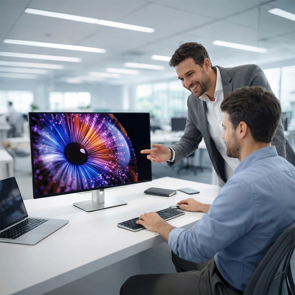 Dell UltraSharp monitor (27", QHD)