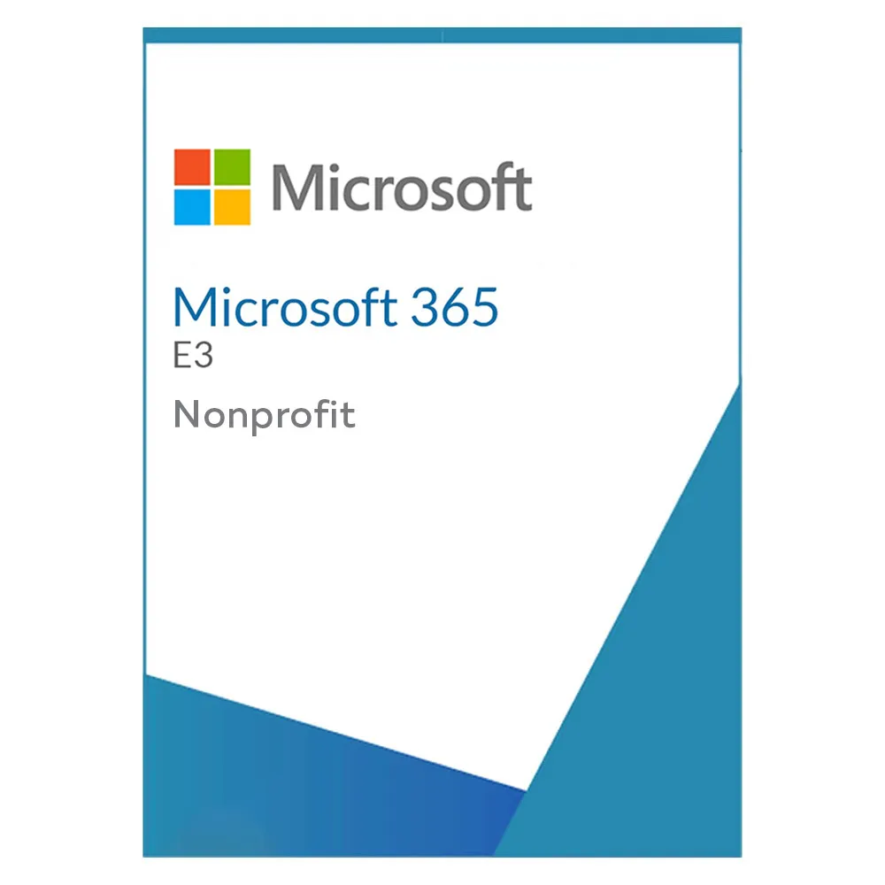 Microsoft 365 E3 (nonprofit)