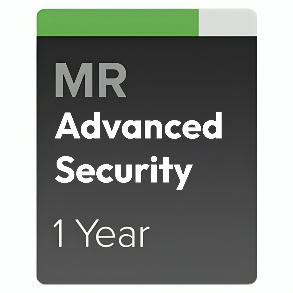 Meraki Advanced Security + 1 Year Enterprise Support for MX68 - Subscription Licence - 1 Security Appliance - 1 Year