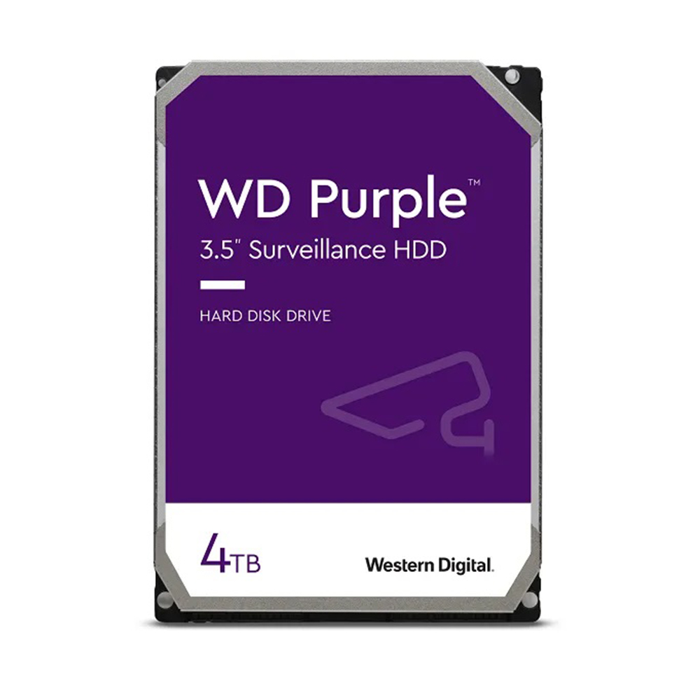 Western Digital Wd43purz Purple 4 TB Hard Drive - 3.5' Internal - Sata (Sata/600) -3-Year Limited Warranty