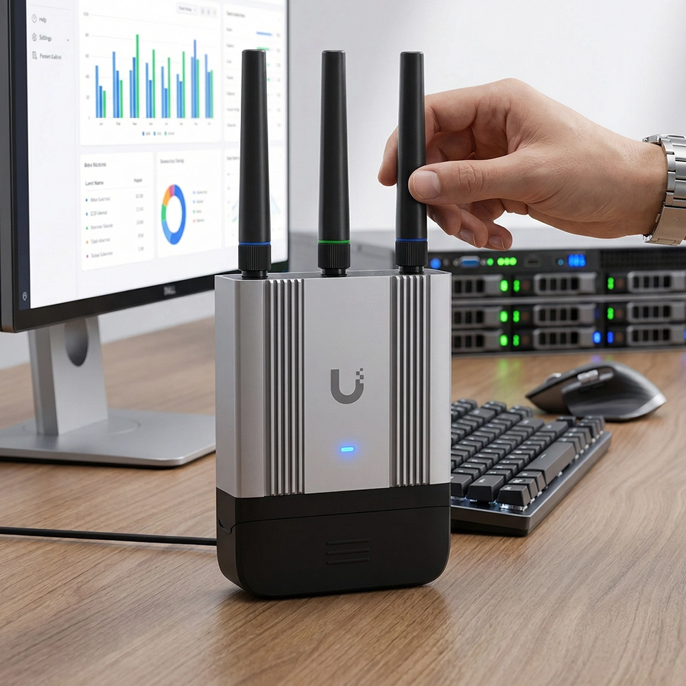 UniFi Industrial mobile router
