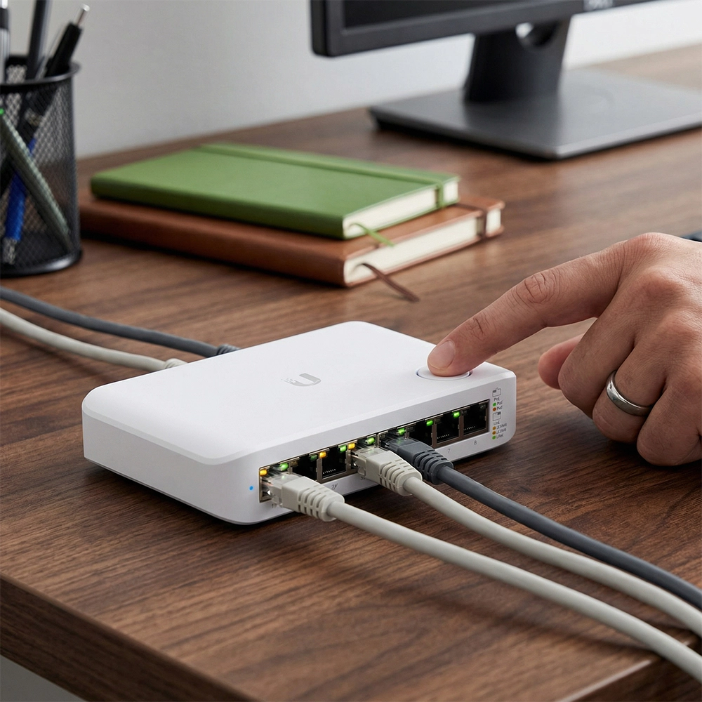 UniFi Lite 8 PoE switch