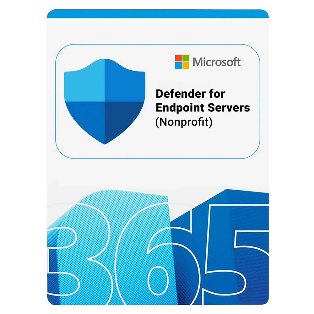 Microsoft Defender for Endpoint Server (nonprofit) - 12 months