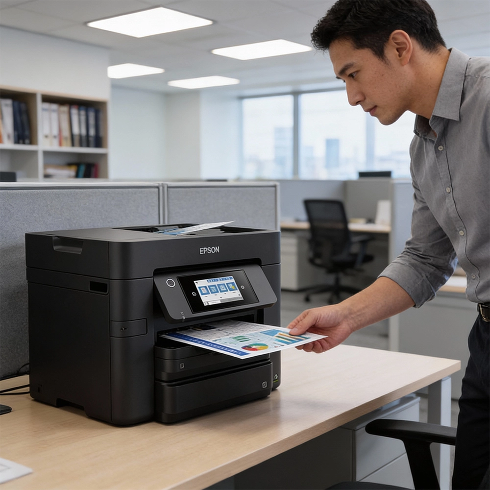 Epson WorkForce Pro WF-4835 Wireless Inkjet Multifunction Printer - Colour