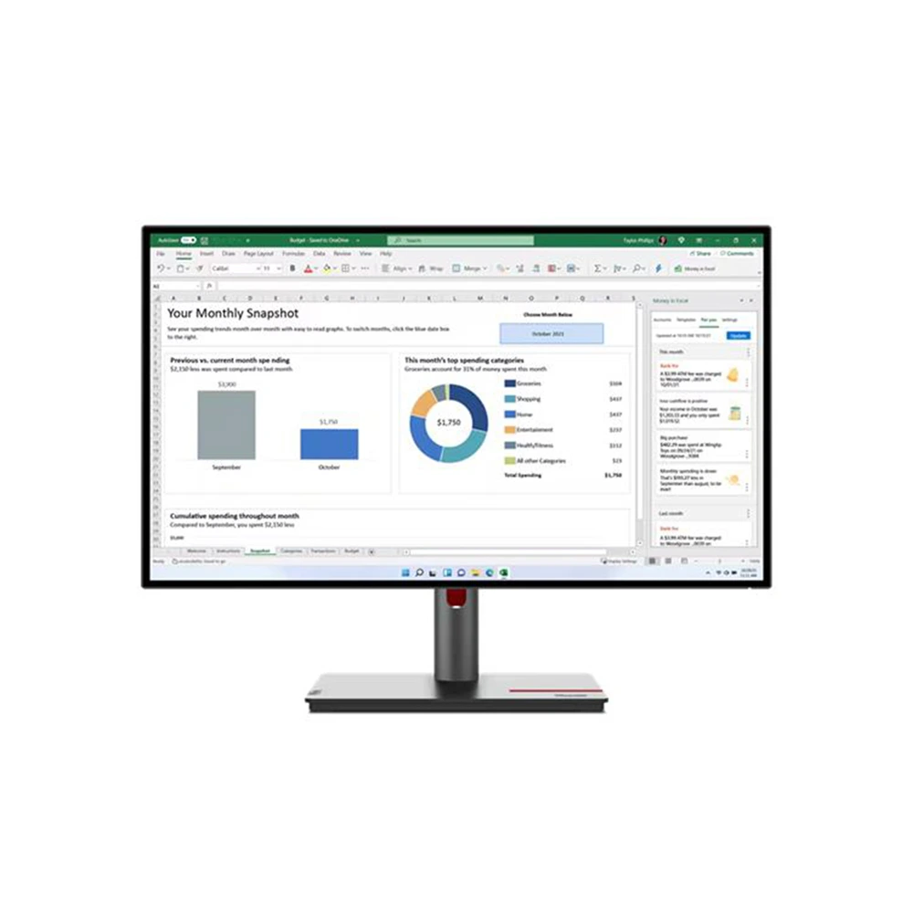 Lenovo 27" docking display - High resolution
