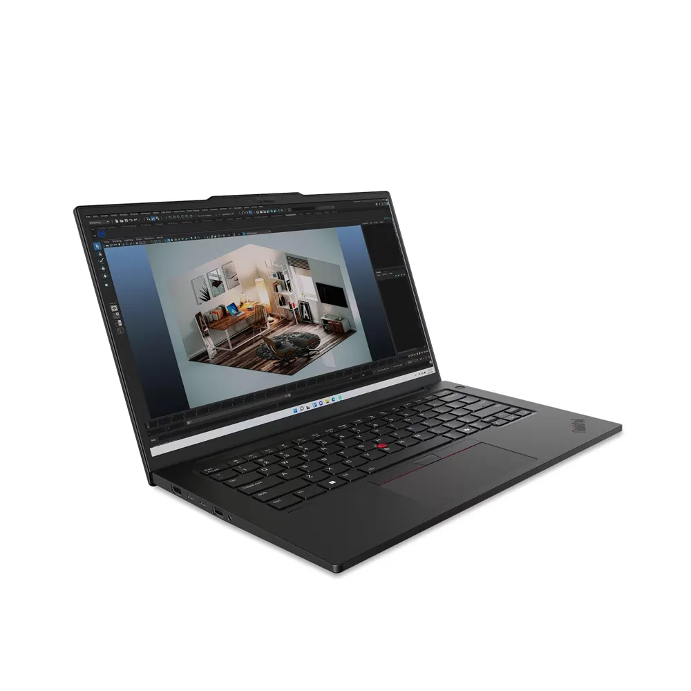 Alternative view of Lenovo ThinkPad P14s 14.5 laptop (Ultra 7 / 32 / 1TB)