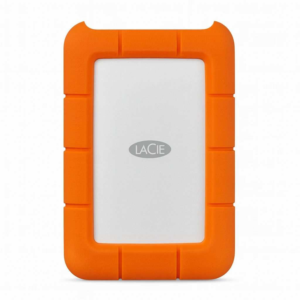 LaCie 5TB Rugged 2.5" USB-C External Hard Drive