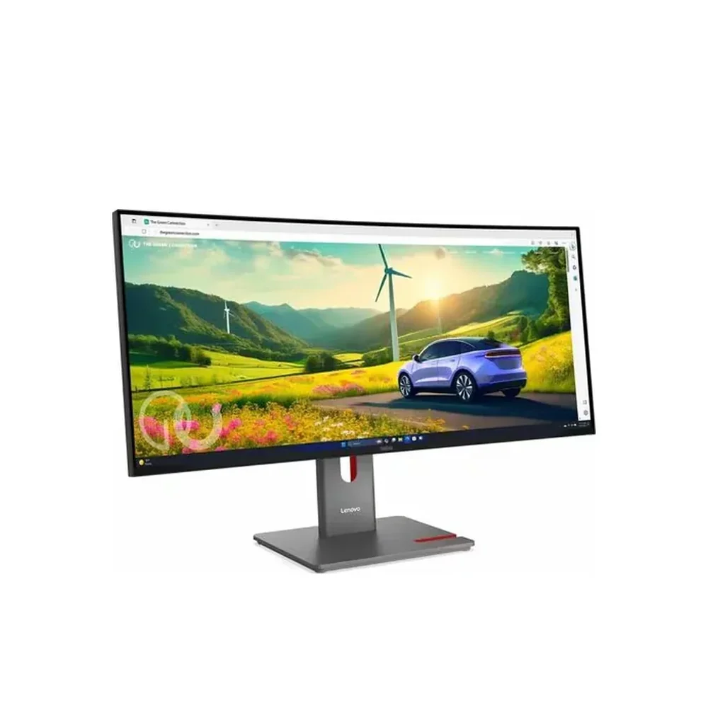 Alternative view of Lenovo ThinkVision P34WD-40 34" Monitor WQHD IPS