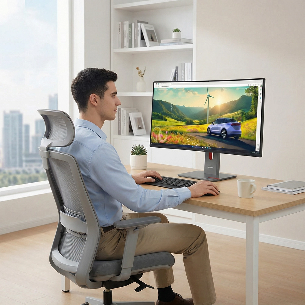 Lenovo ThinkVision curved monitor (34", WQHD)