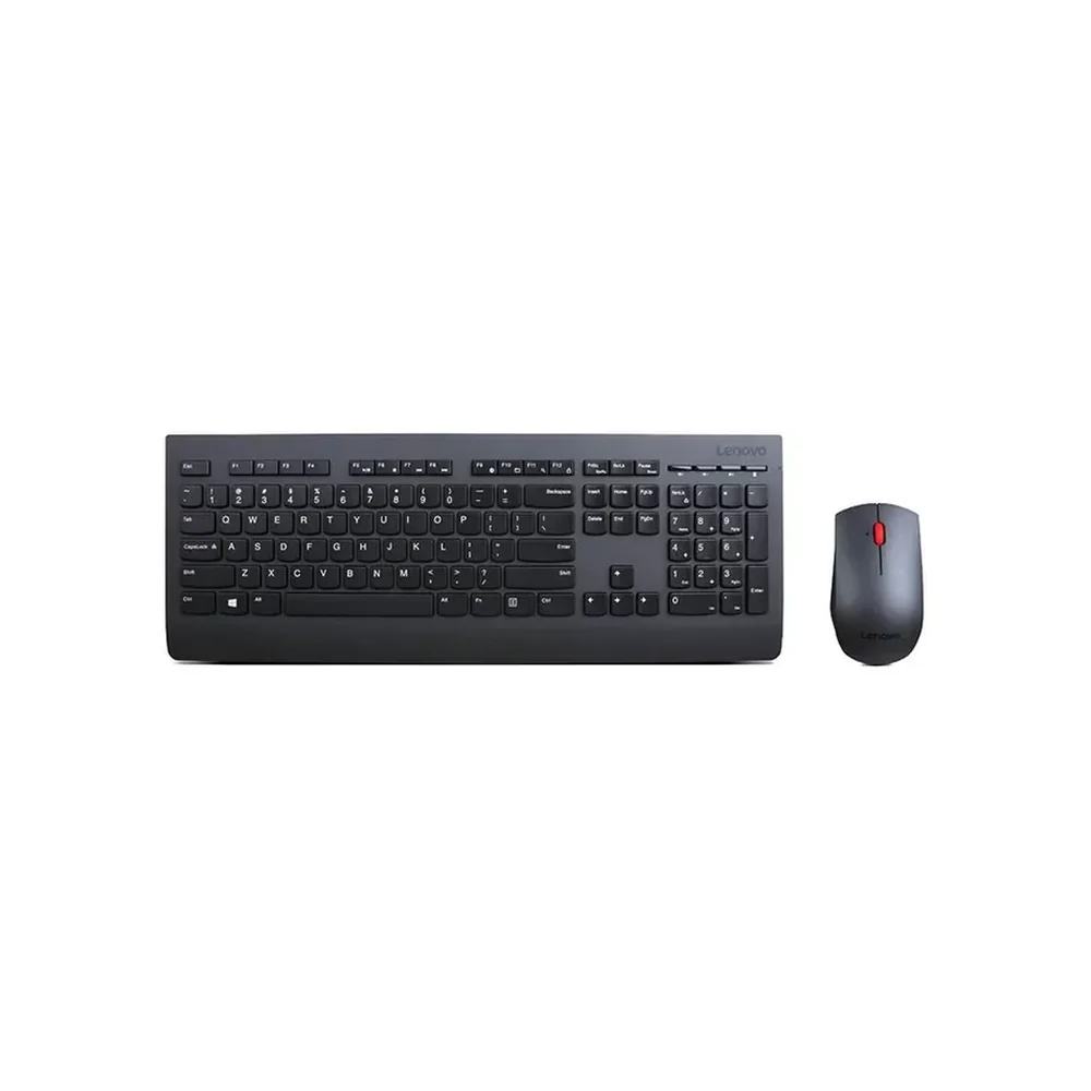 Lenovo Professional Wireless Keyboard & Mouse Combo Black