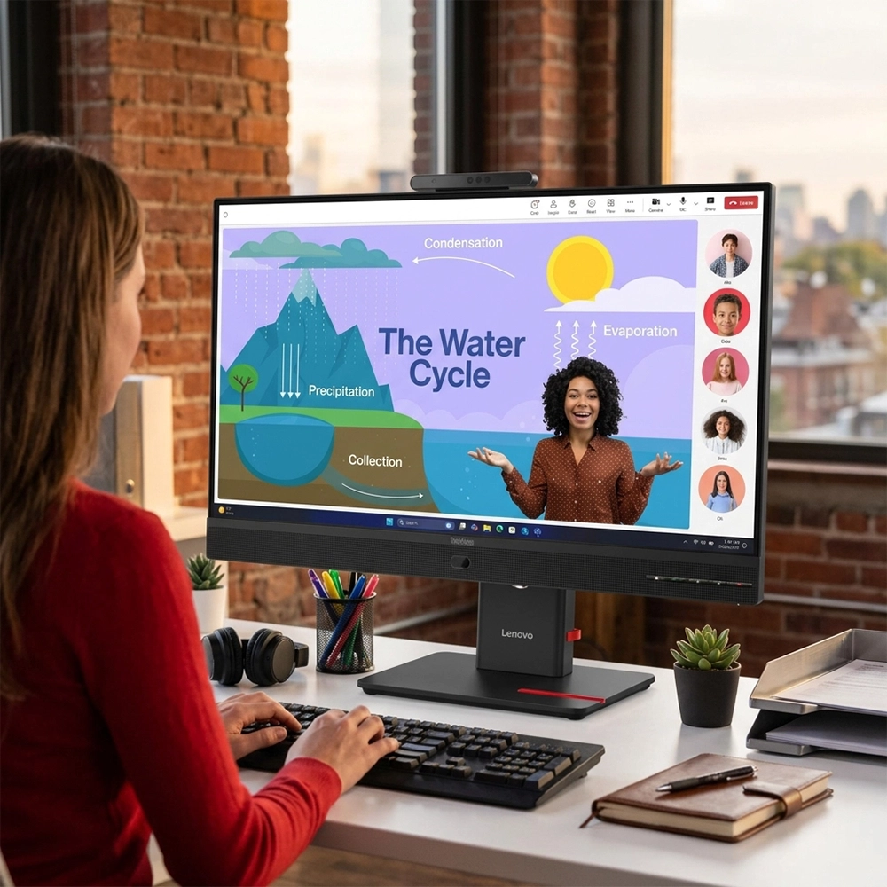 Lenovo ThinkVision T24D-4v 23.8" Monitor (FHD IPS)