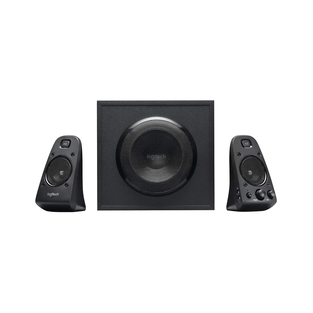 Alternative view of Logitech Speaker System Z623 with Subwoofer