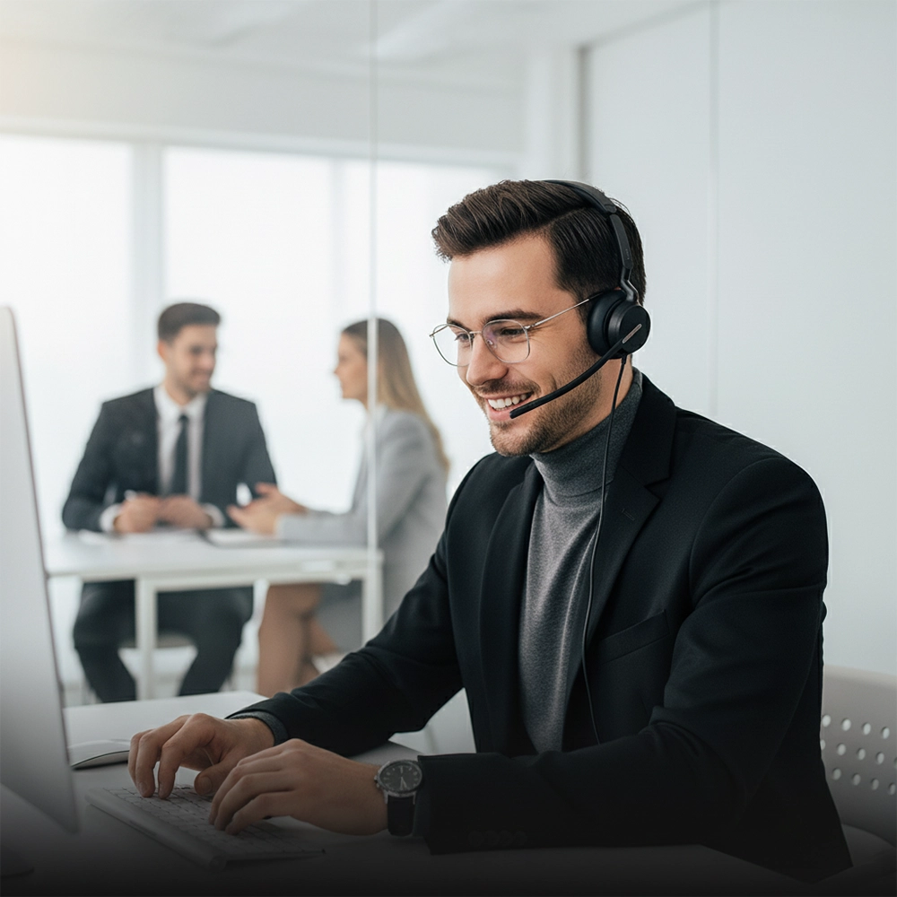 Yealink UH46 Dual Headset (USB-C/A Noise Cancelling)